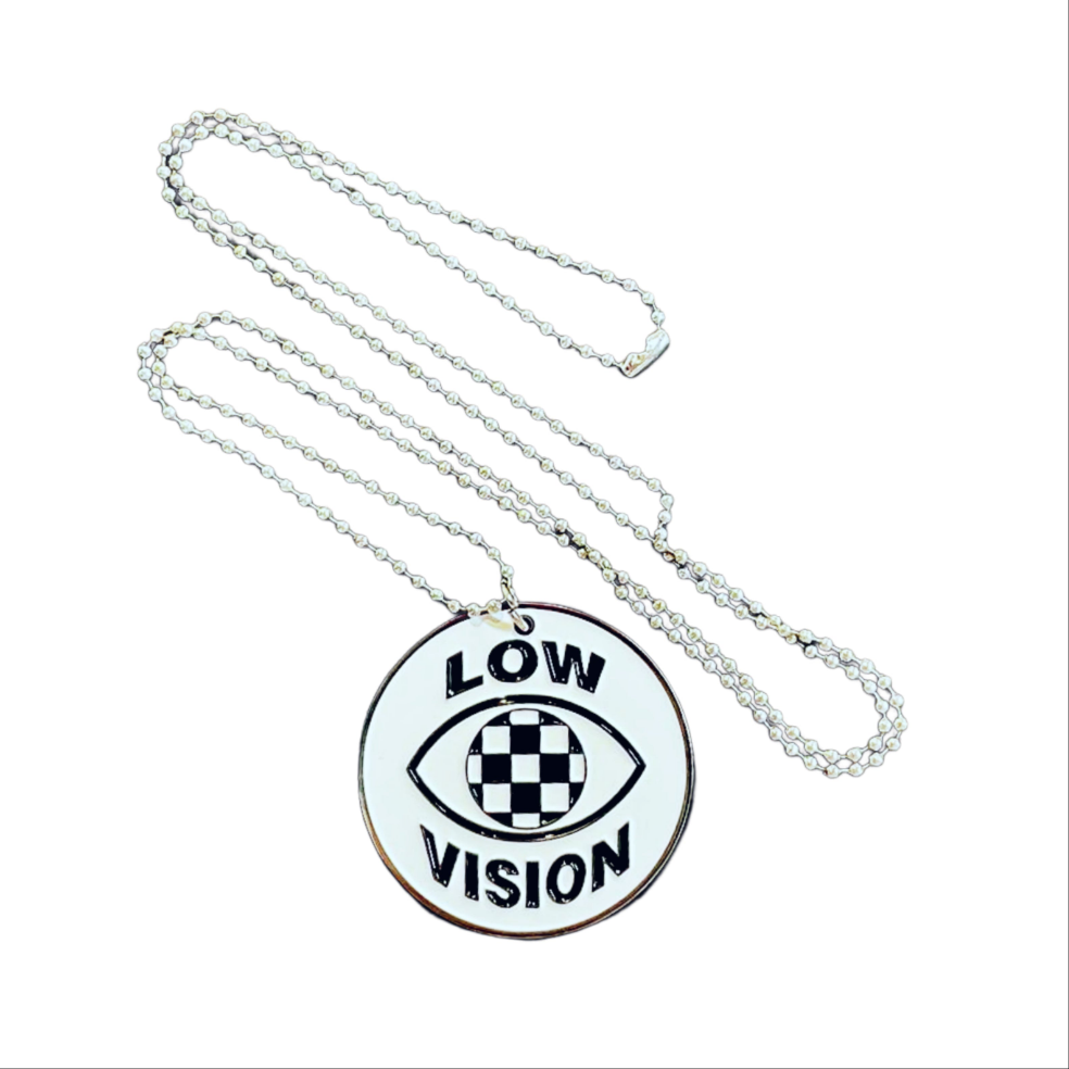 Checkered Eye Pendant