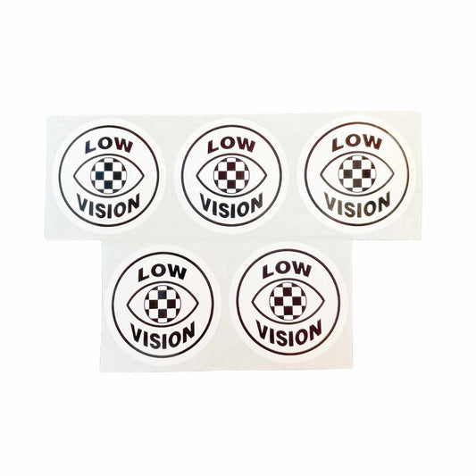 Checkered Eye Clothing Stickers