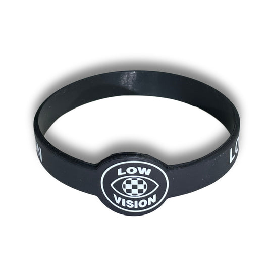 Checkered Eye Silicone Bracelet